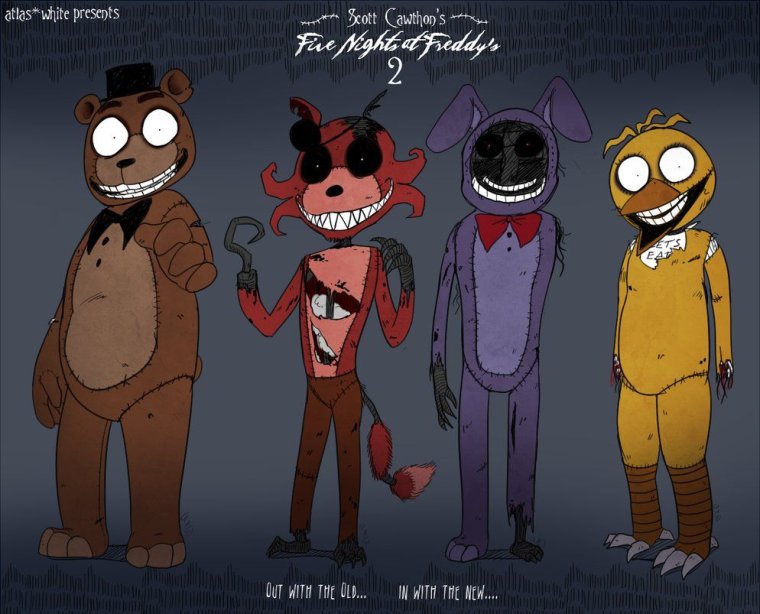 FNAF tim Burton