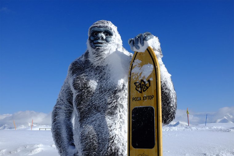 Йети роза Хутор