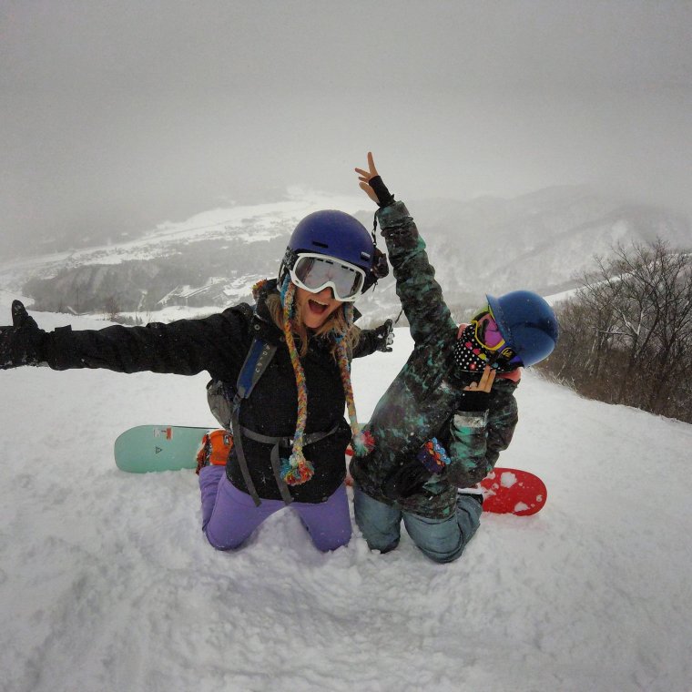 Военный сноубордист