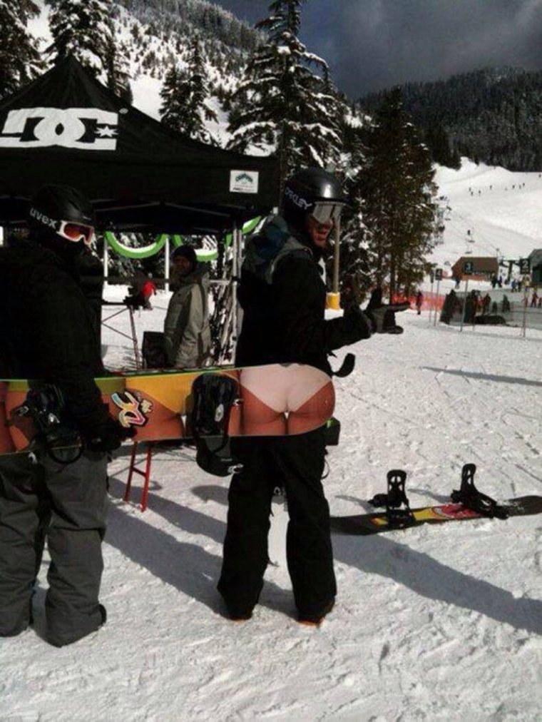 Приколы про сноубордистов