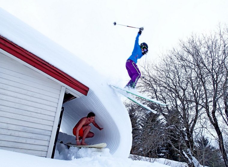 Крыша прикол