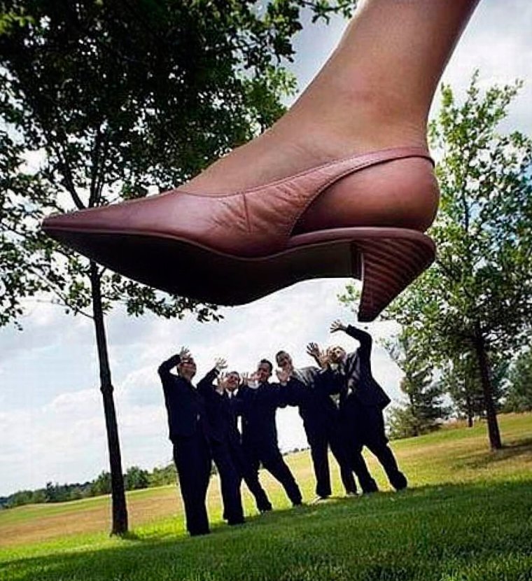 Мужчина под каблуком