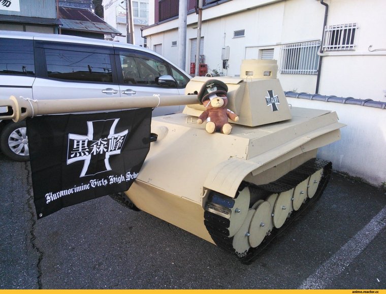 Страйкбольный танк прикол