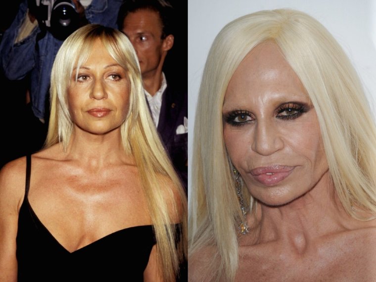 Пол Бек и Донателла Версаче