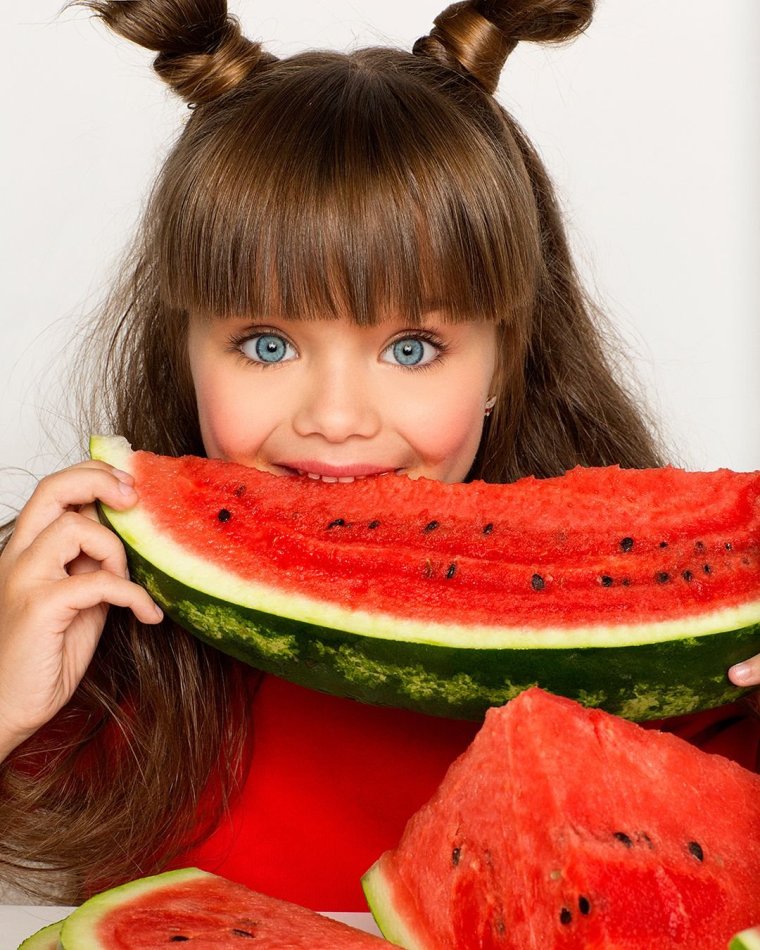 Фотосессия с арбузом