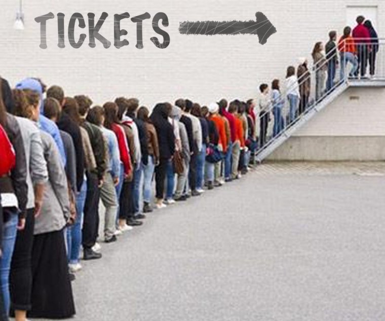 Очередь из женщин