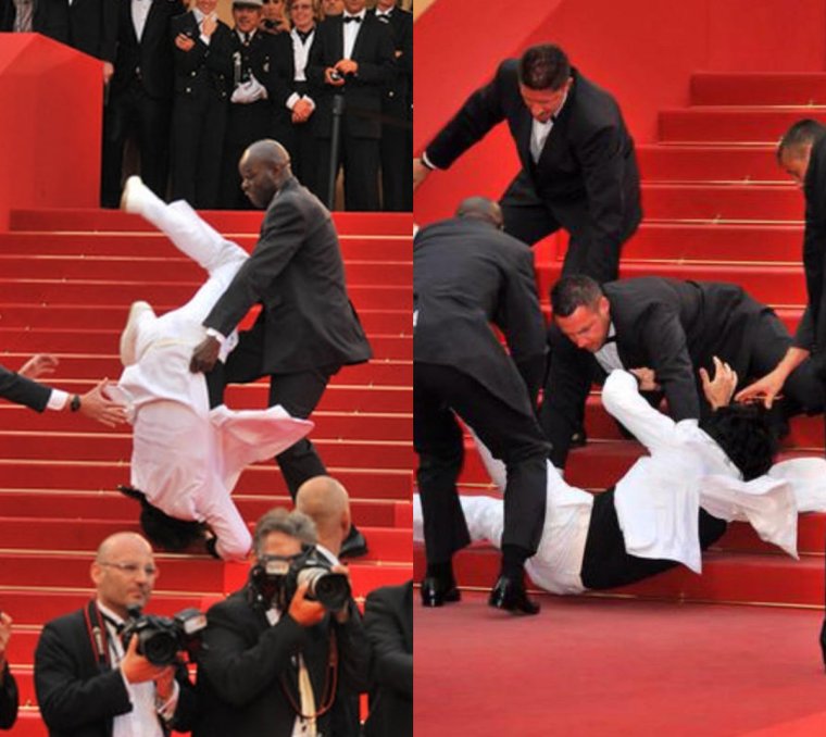 Казусы на красной дорожке