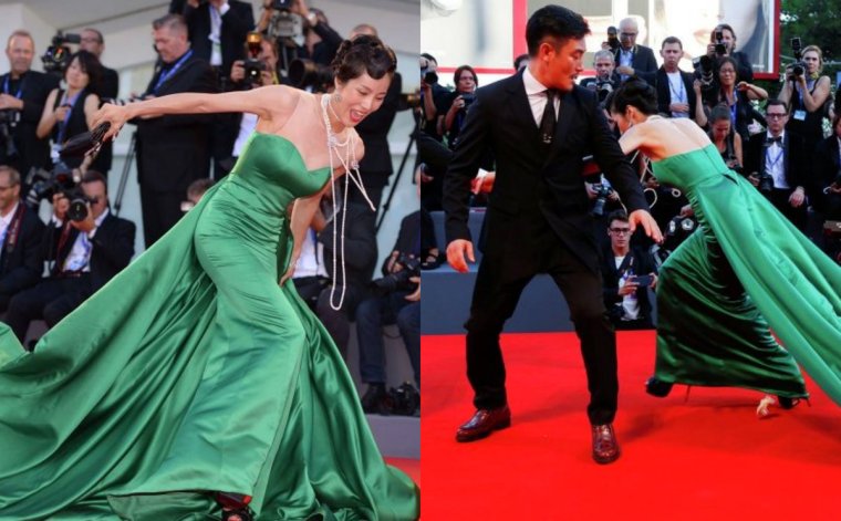 Курьезы на красной дорожке