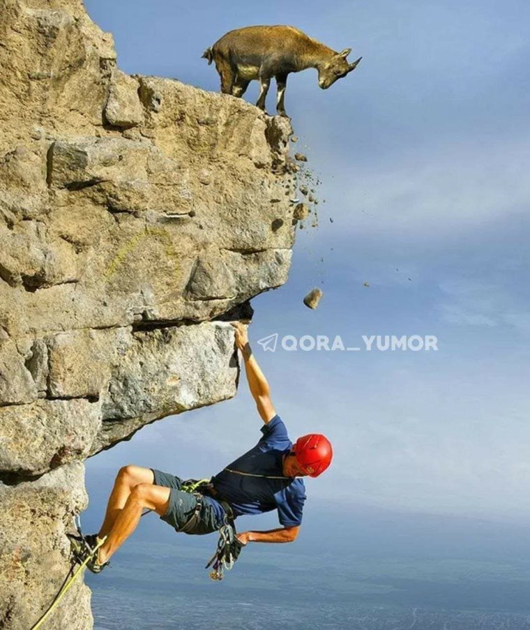 Скалолаз юмор