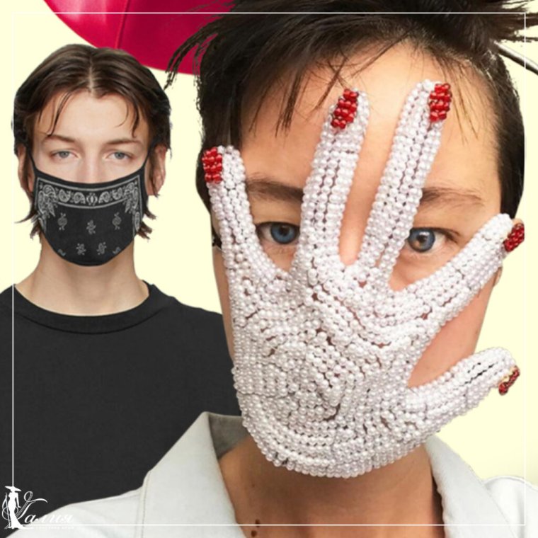 Необычные маски для лица