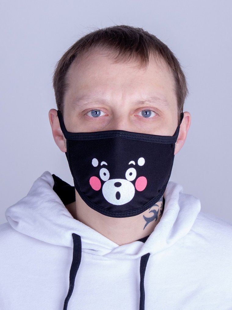 Рисование на медицинских масках