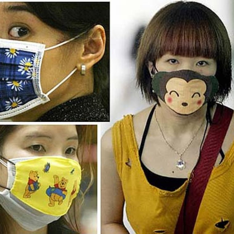 Разрисовать маску медицинскую