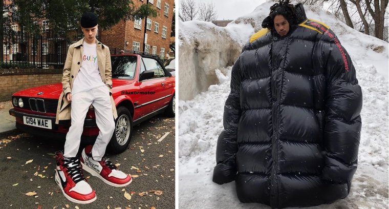 Гигантские пуховики