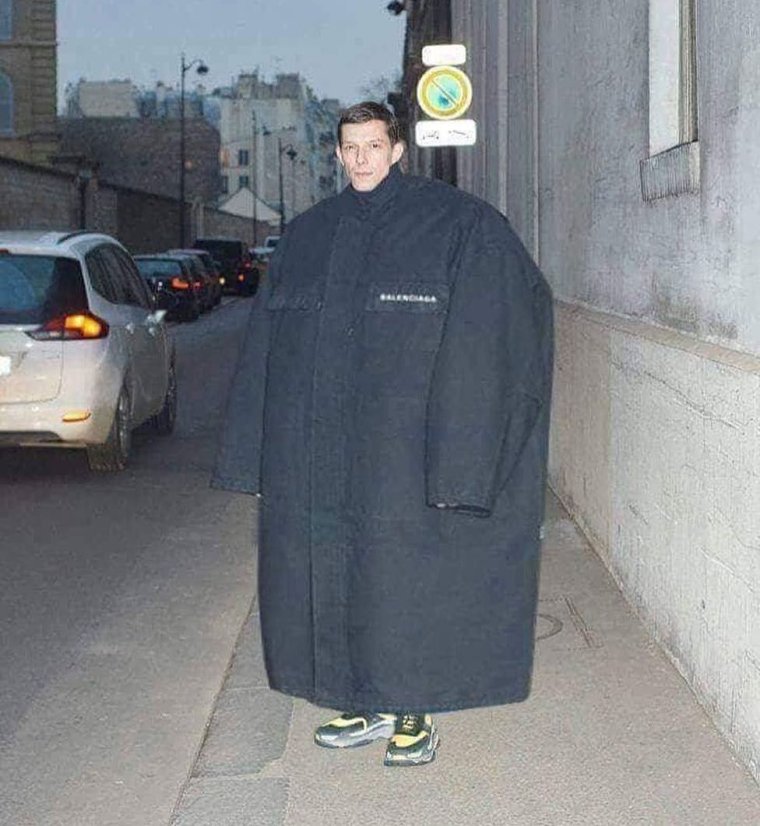 Смешное пальто