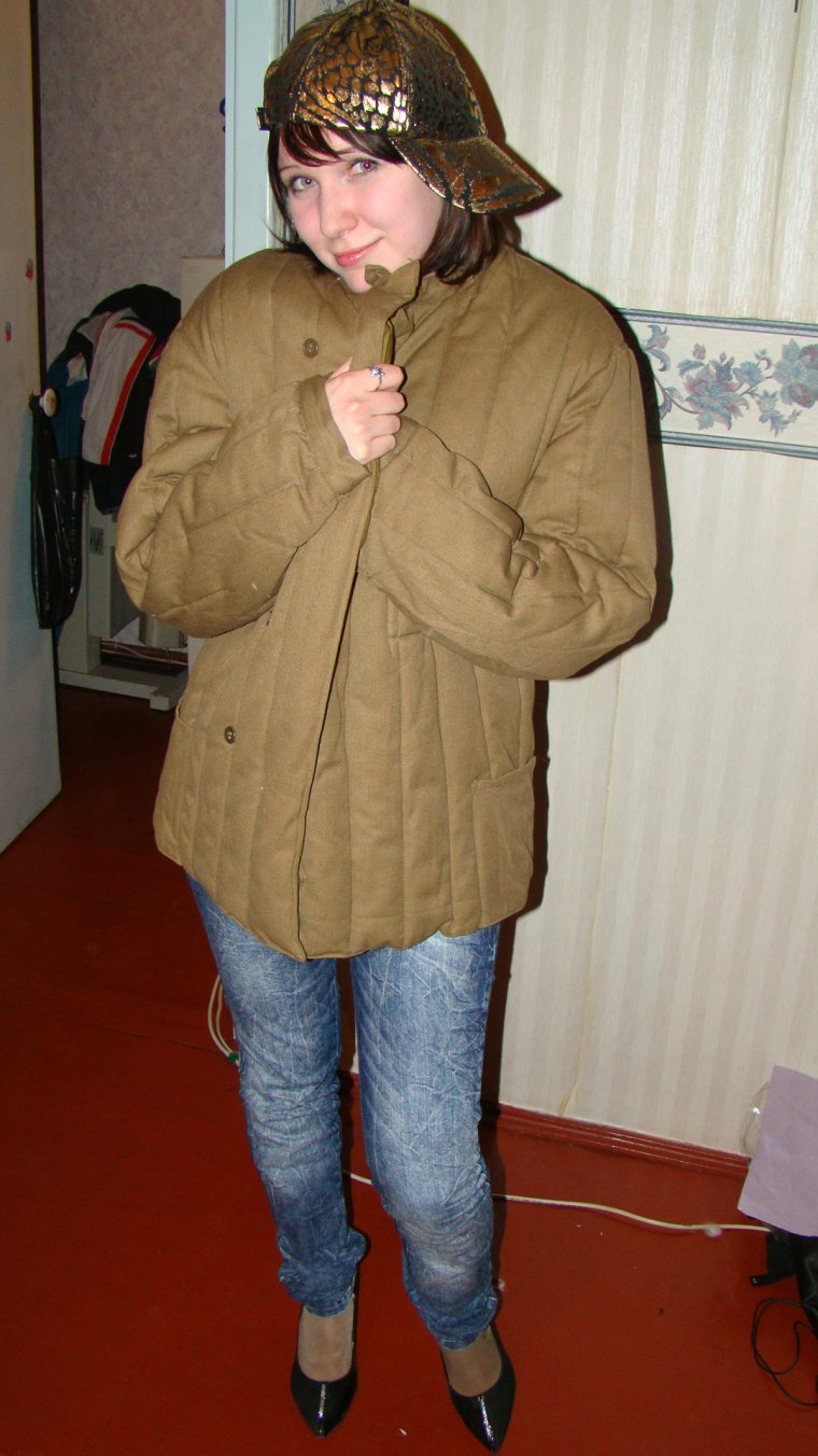 Парень в фуфайке