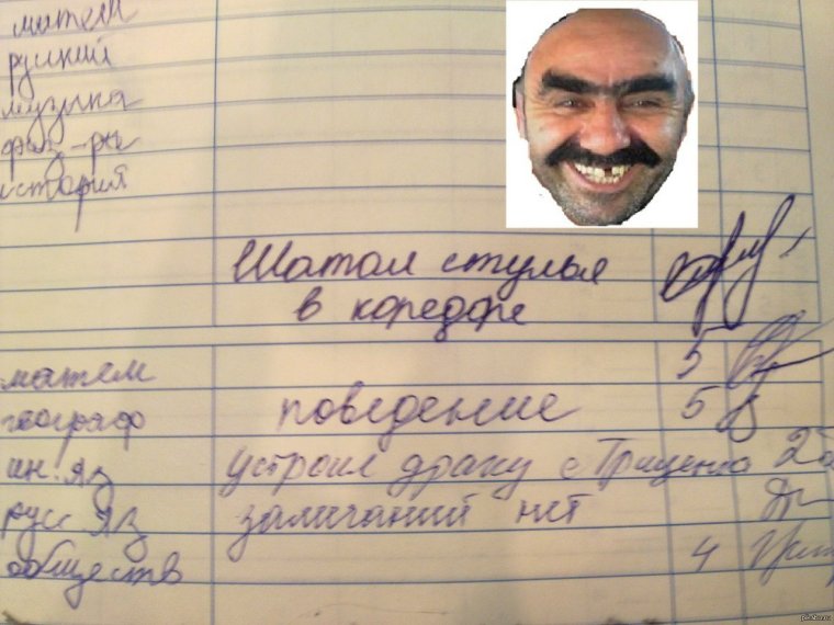 Дневник с оценками