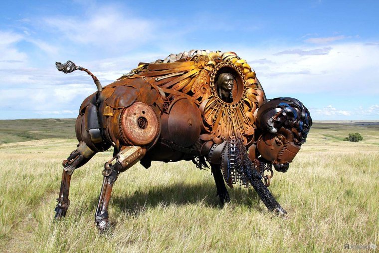 ЗУБР из металлолома