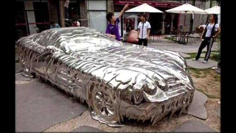 Машина расплавилась