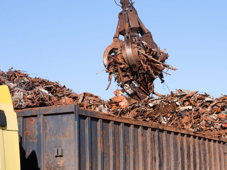 Тележка для металлолома