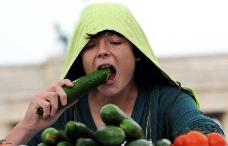 Человек огурец