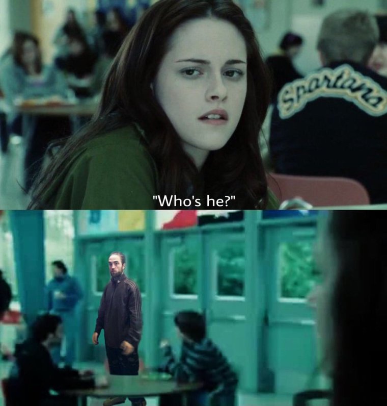 Роберт Паттинсон Сумерки Мем