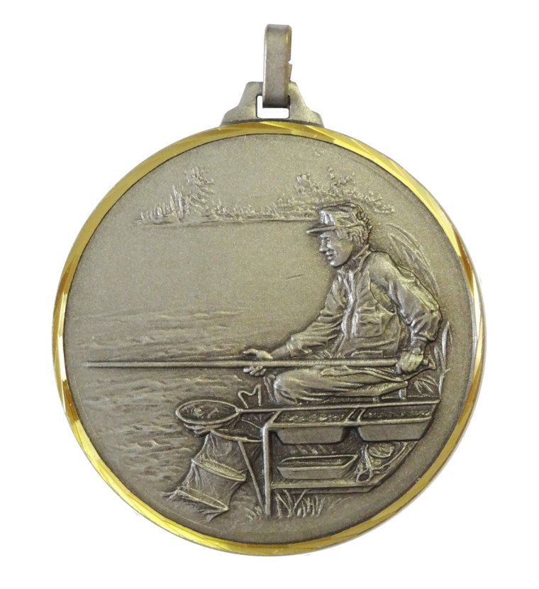 Медаль рыбалка