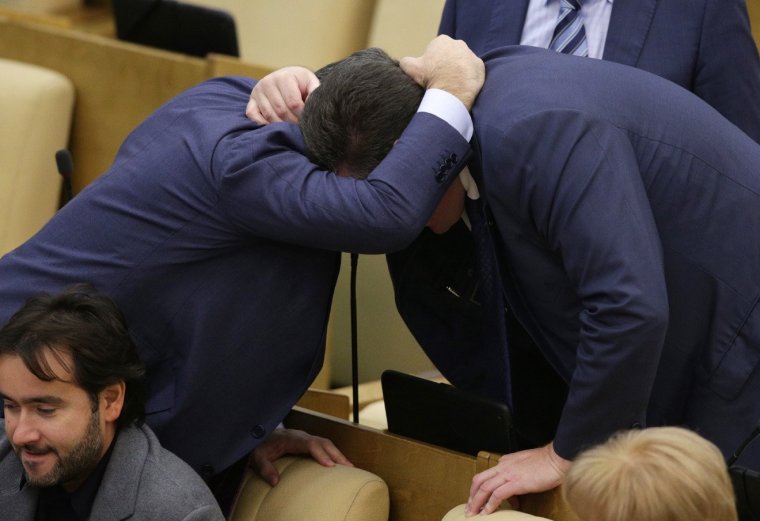 Депутаты Госдумы на заседании