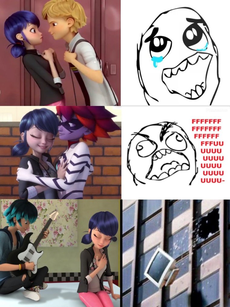 Маринетт и Адриан мемы