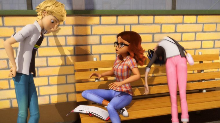 Стоп кадры из леди баг и супер кот Адриан