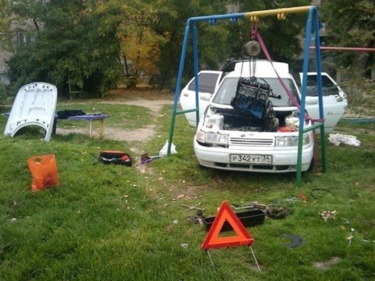 Шиномонтаж юмор