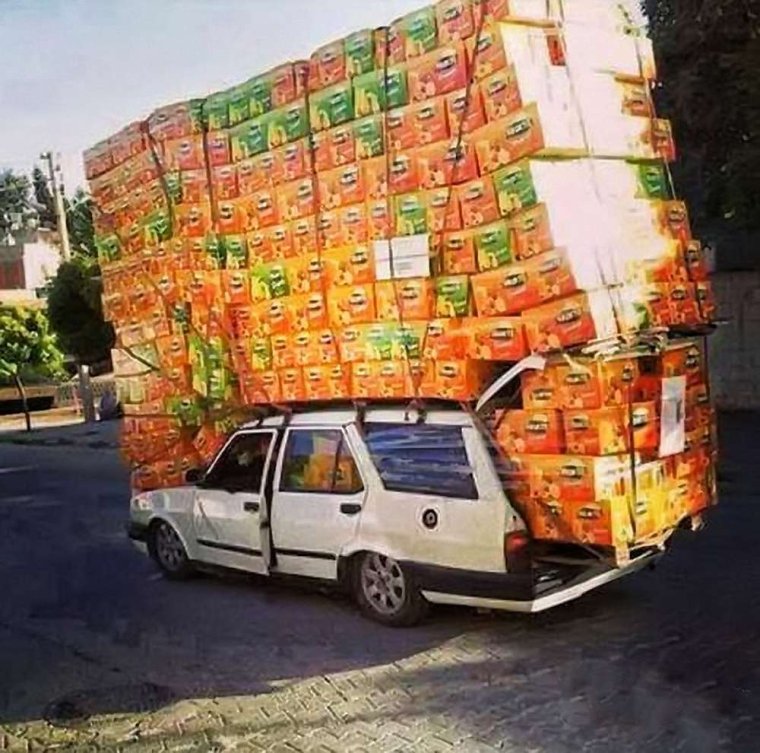 Перегруз автомобиля