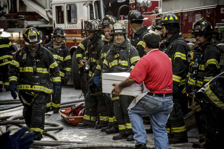 Смешной пожарный