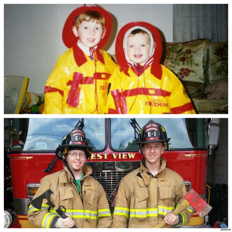 Веселый пожарный