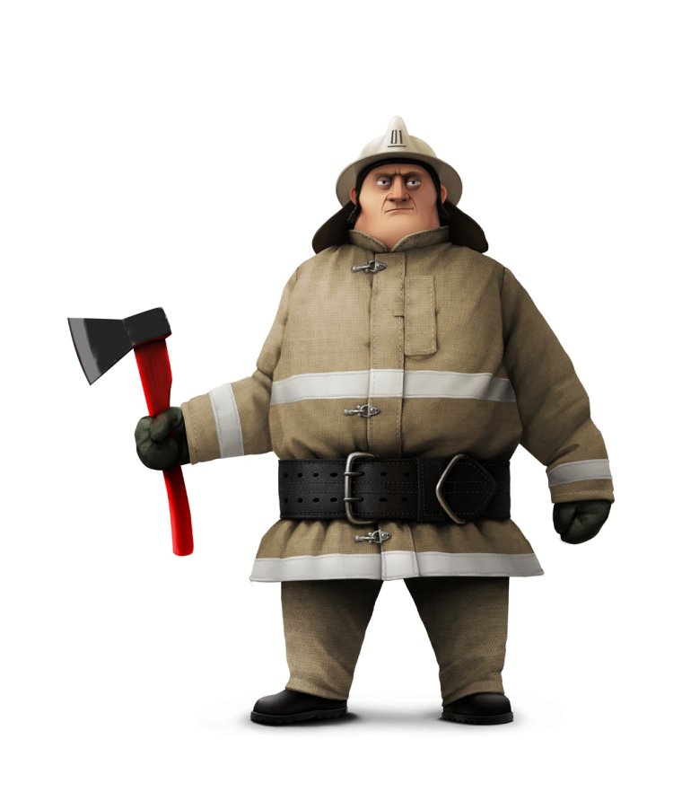 Топор пожарный