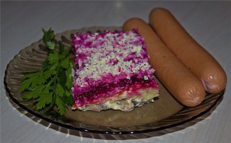 Селёдка под шубой прикол