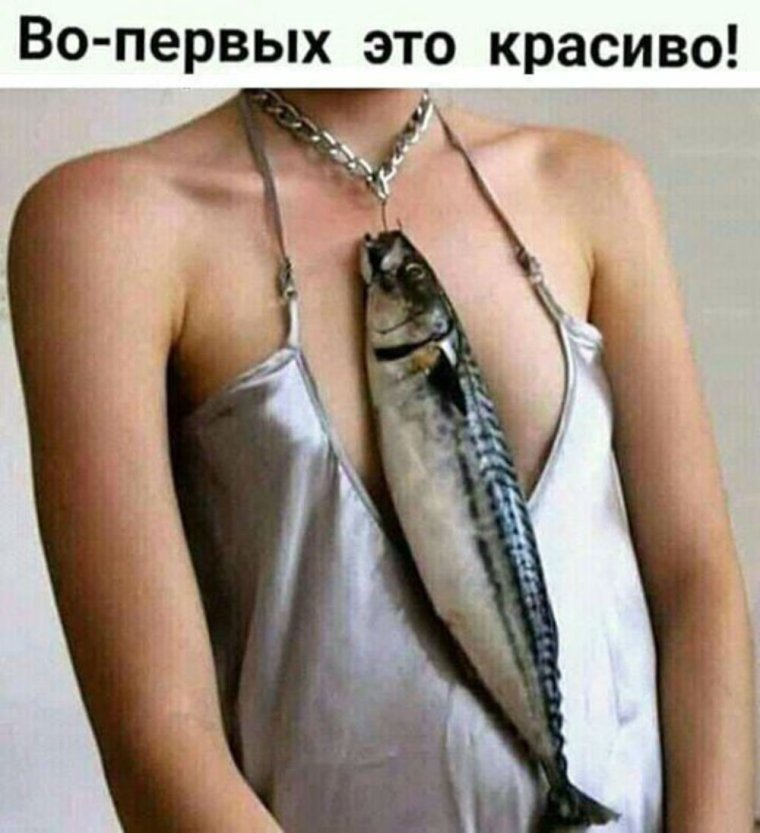 Прикольная селедка