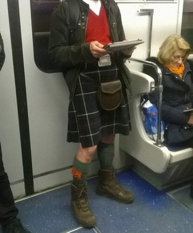 Нелепая одежда на людях