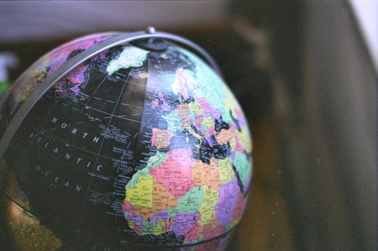 Глобус красиво