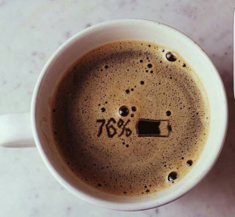 Чашечка бодрящего кофе