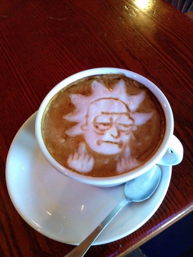 Утренний кофе прикол