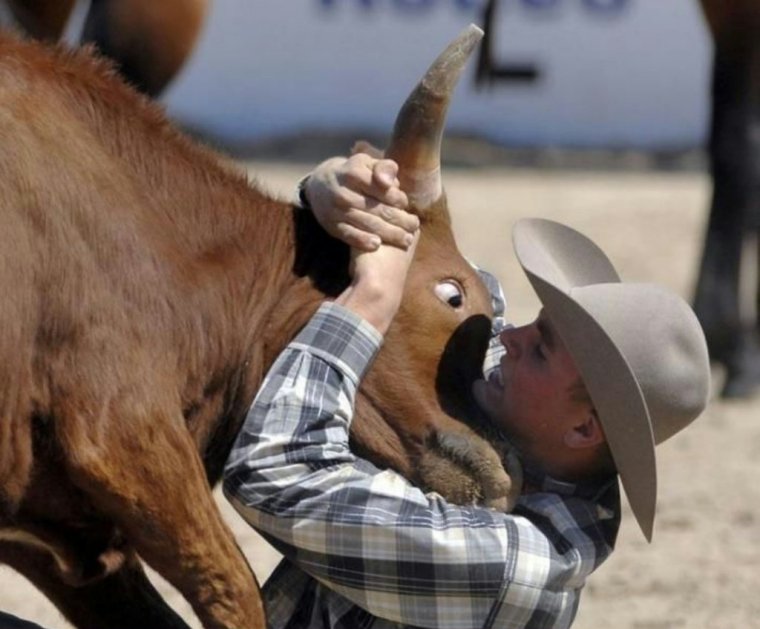 Смешной ковбой