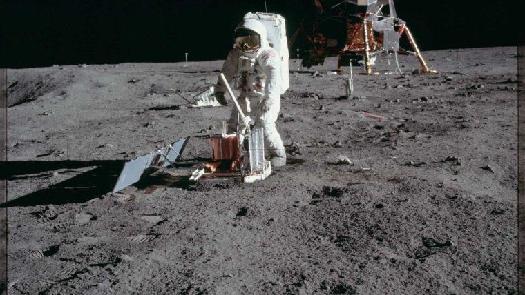 Котик на Луне