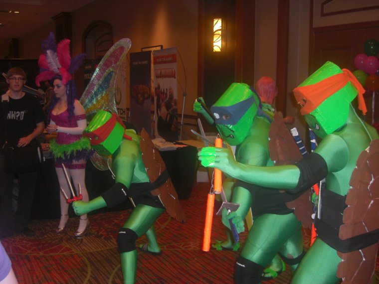 Черепашки ниндзя косплеи