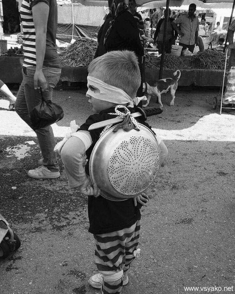 Детский косплей смешной