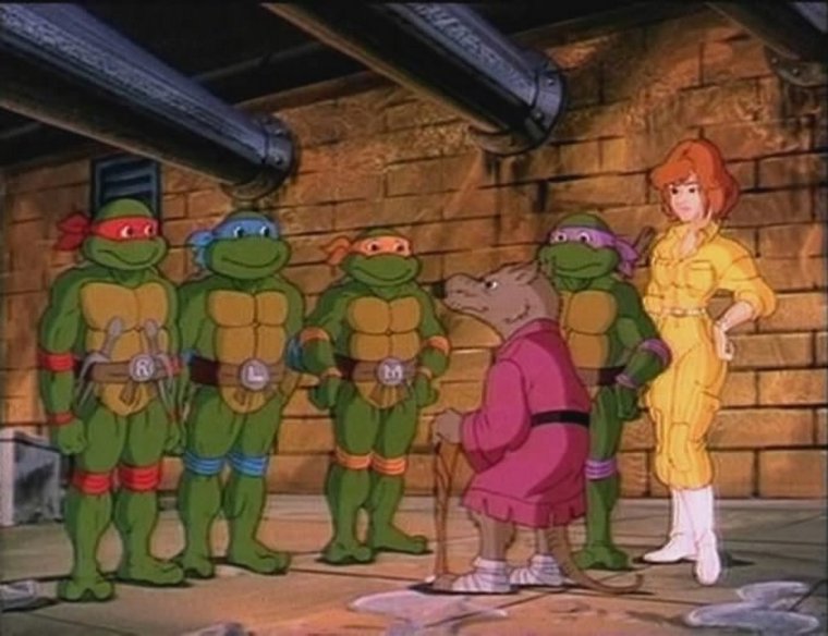 Черепашки мутанты ниндзя 1987 Эйприл
