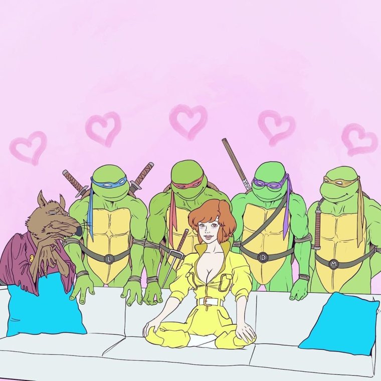 Черепашки ниндзя мемы