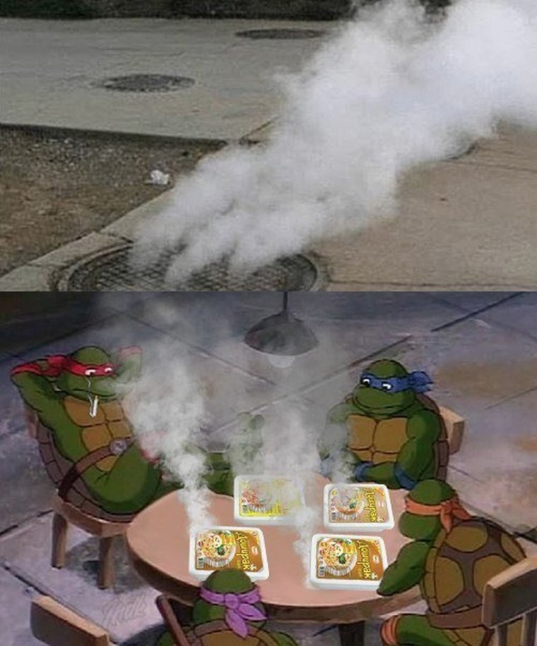 Черепашки ниндзя курят травку