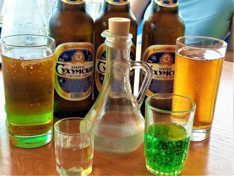 Сухумское светлое пиво