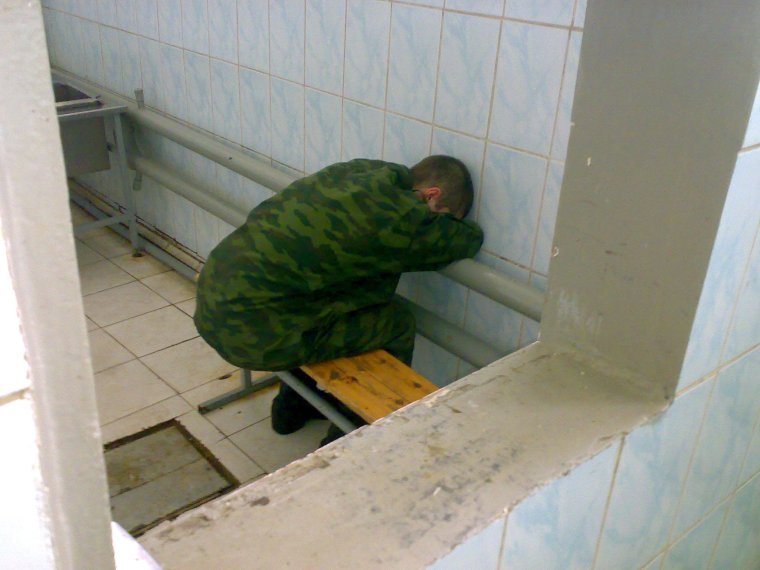 Туалеты в Российской армии