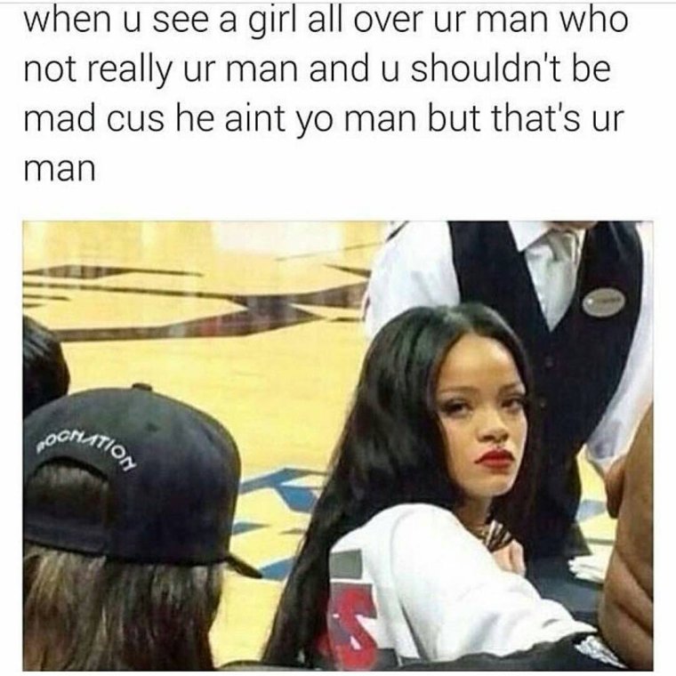 Когда он ревнует